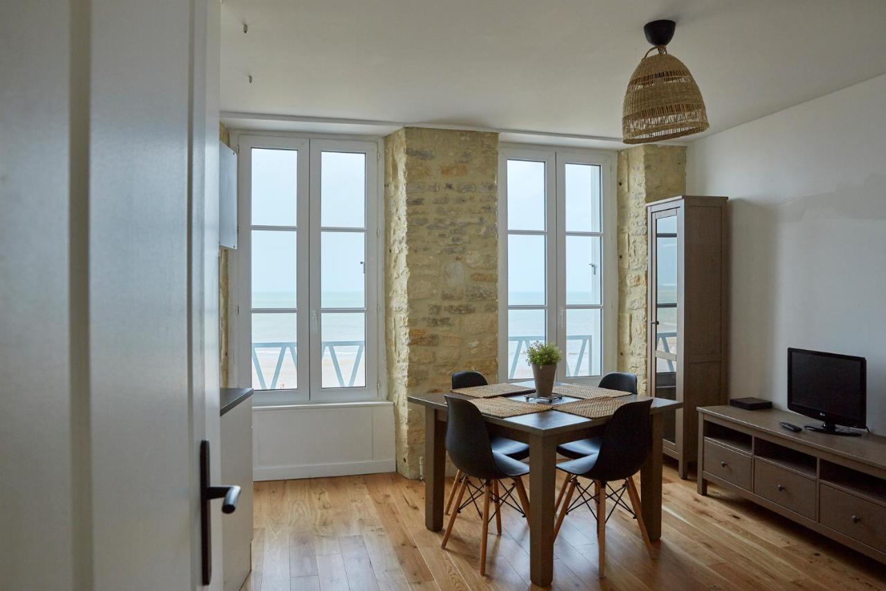 Appartement Front Mer Proche Omaha & Utah Beach - 2 Grandcamp-Maisy Buitenkant foto